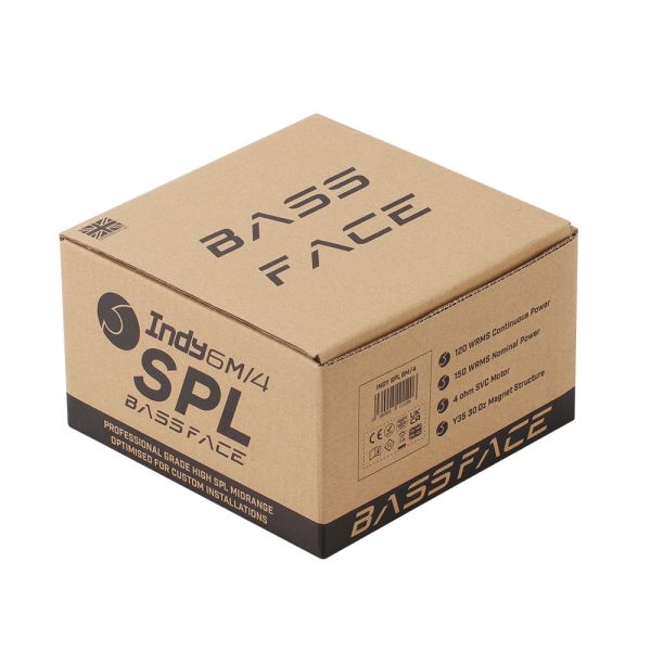 Bassface SPL6M/4 - midrange 165mm, moc  RMS 150 Wat, impedancja 4 Ohm